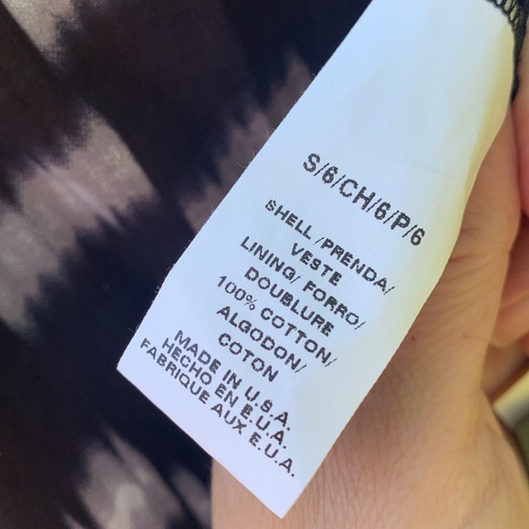 Vitamin A.  Black and white print maxi dress - Picture 10 of 14